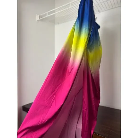 Tie Dye Maxi Skirt with Side Slit - Garnerstyle X FTF  Size 3 - Picture 6 of 10